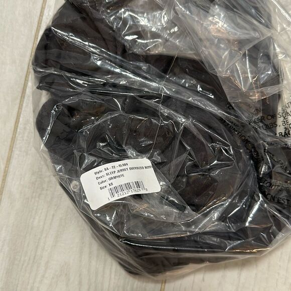 Set active NWT XS GREY TEE - Picture 2 of 5